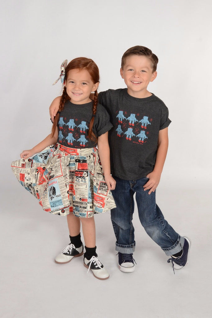 Tee Shirt - Robot Toys Unisex