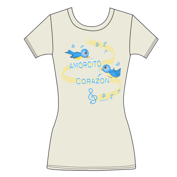 Amorcito Corazón Tee - Vintage Cream