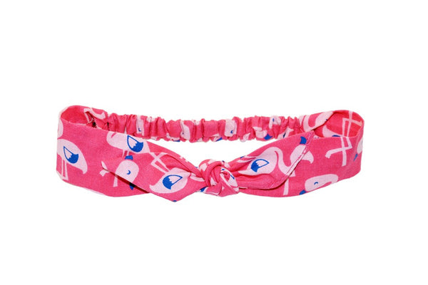 3 in 1 Headband - Pink Flamingo