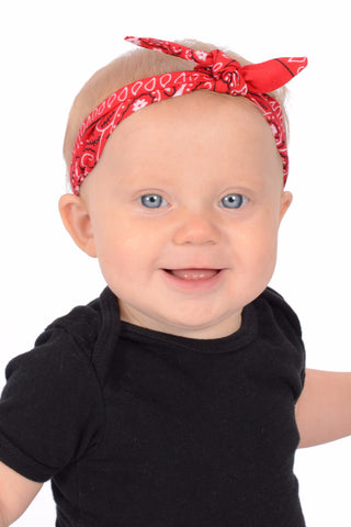 3 in 1 Headband - Classic Red