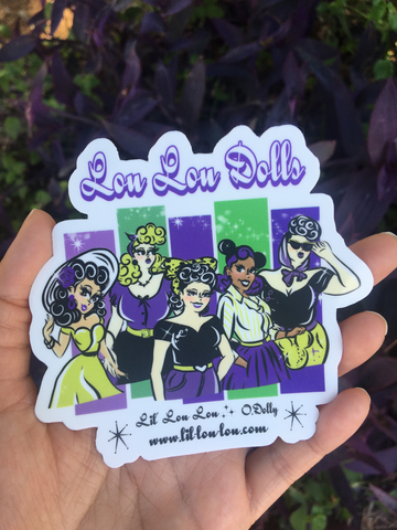 Lou Lou Dolls Sticker